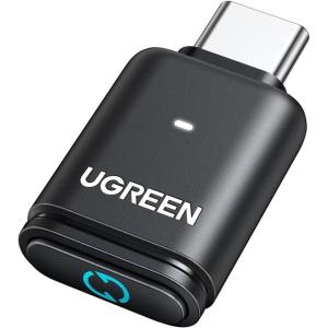 imageUGREEN USBC Bluetooth Adapter for PS5 Bluetooth 53 Audio Adapter with APTX Low Latency ampamp aptXAdaptive Wireless Audio Transmitter to Connect Wireless Headphones ampamp Earbuds