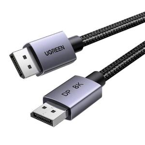 imageUGREEN VESA 8K DisplayPort 14 Cable 10FT DP Cable Supports 8K60Hz 4K240Hz 324Gbps HDR HDCP DSC 12a FreeSync GSync Display Port Cord Alu Braided Compatible Monitor Graphics PC HDTV10FT