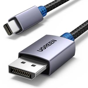imageUGREEN VESA Mini DisplayPort to Display Port 14 Cable 66FT 8K60Hz 4K240Hz 324Gbps BiDirectional DisplayPort to Mini DP Cord HDR HDCP23 for Thunderbolt 21 MacBook GSync FreeSync Monitor