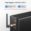 imageUGREEN Bluetooth Adapter for PC Bluetooth 54 Long Range Dongle Receiver EDR ampamp BLE Plug ampamp Play for Windows 111081 for HeadphoneKeyboardMouseSpeakersPrinter