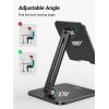 imageUGREEN Tablet Stand Compatible for iPad Desk Stand Holder Adjustable Aluminum Thicker Base Compatible with iPad Pro Air Mini 13 129 11 Inch Home Office Desk Accessories GreyBlack