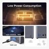 imageUGREEN NASync DH2300 2Bay Desktop NAS Support Capacity 60TB Diskless Remote Access AI Photo Album Beginner Friendly System 4GB LPDDR4X RAM1GbE 4K HDMI Network Attached StorageDisklessDH2300 2Bay