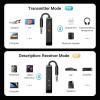 imageUGREEN Airplane Bluetooth Transmitter Receiver for 2 Airpods or Headphones Airplane Travel Essentials 2in1 Wireless Bluetooth AdapterUse with Any 35MM Jack on Flight TV Car Stereo Treadmill