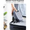 imageUGREEN Electronic Organizer Travel Case Pouch Bag Accessories Portable Waterproof Storage Bag Travel Essentials with Cable USB Flash Drive Charger External Battery Memory CardSpace Grey