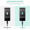imageUGREEN Micro USB Cable 3FT High Speed Fast Charging USB Cable Nylon Braided Durable Android Phone Charger Cord Compatible with Samsung Galaxy S7 S6 Note LG V10 Tablet PS4 MP3Black