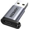 imageUGREEN 10Gbps USB C Female to USB Male Adapter Type C to USB A Charger Cable Converter Compatible with Apple Watch iPhone 15 14 13 AirPods 3 MacBook Samsung Galaxy Google Pixel etc GrayGray