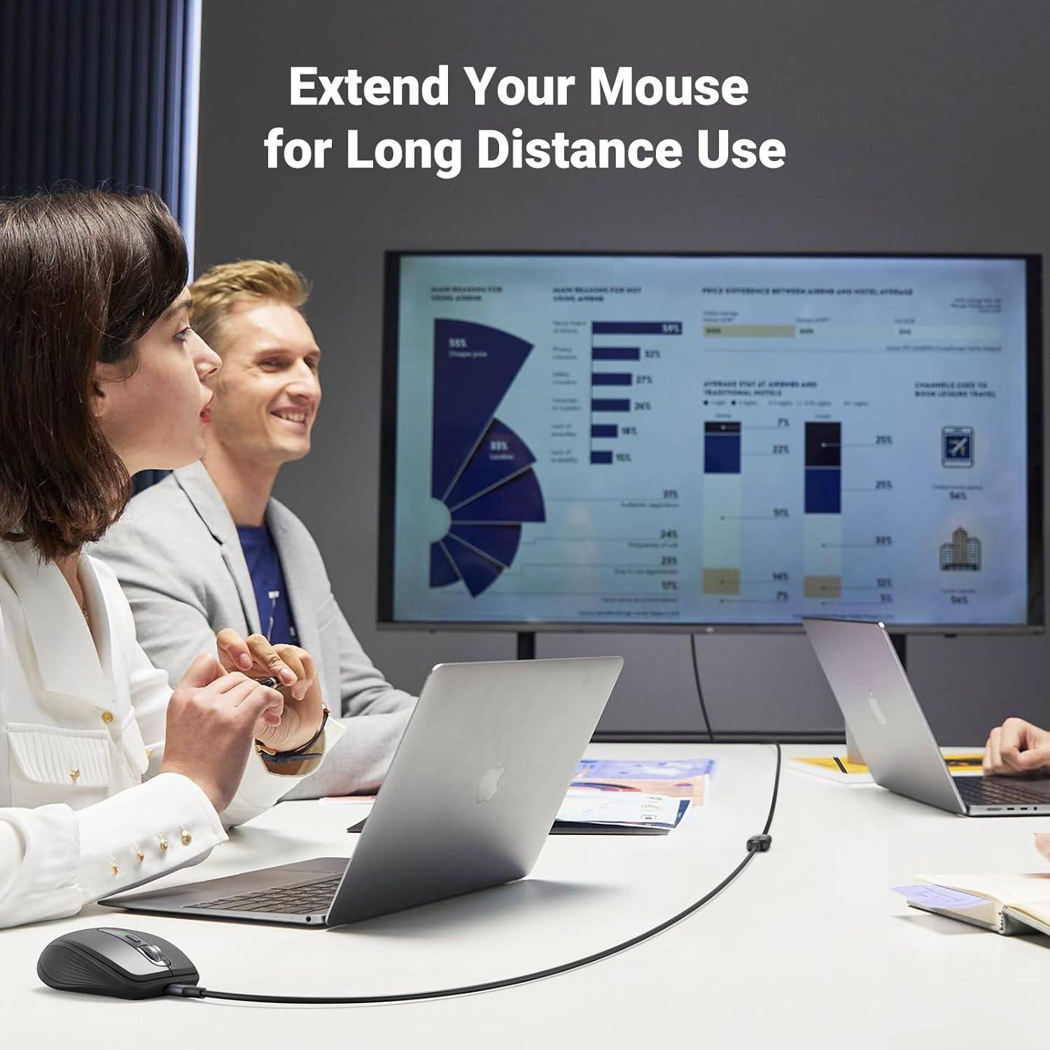 imageUGREEN USB Extension Cable USB 30 Extender Cord Type A Male to Female Data Transfer Lead for PlayStation Xbox Oculus VR USB Flash Drive Card Reader Hard Drive Keyboard Printer Camera 6ft6 ft