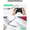 imageUGREEN USB Extension Cable USB 30 Extender Cord Type A Male to Female Data Transfer Lead for PlayStation Xbox Oculus VR USB Flash Drive Card Reader Hard Drive Keyboard Printer Camera 6ft15 ft