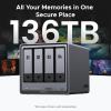 imageUGREEN NASync DXP4800 Plus 4Bay Desktop NAS Massive Storage Capacity Up to 136TB Bundle with 66FT 8K HDMI Cable Certified
