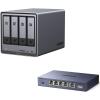 imageUGREEN NASync DXP4800 Plus 4Bay Desktop NAS Bundle with 25gb Switch