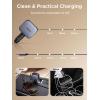 imageUGREEN 145W 4Port Retractable Car Charger 3C1A USB C Fast Charger with 60W Retractable Cable Cigarette Lighter Adapter Compatible with MacBook Pro iPhone 1716 Galaxy S25S24 Ultra iPad Laptop