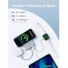 imageUGREEN MagFlow 20000mAh Magnetic Power Bank for MagSafe with Builtin Cable HighCapacity Qi2 25W Certified Wireless Charging and 45W PD Fast Charging Portable Charger for iPhone 17 Pro Max161514