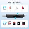 imageUGREEN USB C SD 40 Card Reader USB Memory Card Reader for SDXC SDHC MicroSD MMC RSMMC Micro SDXC Micro SDHC UHSII and UHSI Support 312 MBs SD