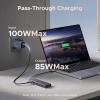 imageUGREEN Revodok USBC Hub 4K60Hz Video Adapter 10Gbps 2USBA 32  2USBC 32 100W PD Aluminum Travel Dock Compatible with Portable Monitor MacBook ProAir iPad Pro Steam Deck Dell XPS