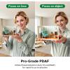 imageUGREEN FineCam Pro 4K Webcam for PC 12 Sensor Auto Framing Face AE AI NoiseCanceling Mic Gesture Control PDAF Auto Focus for Streaming Conference OBS Zoom Switch 2 Privacy Cover amp Tripod
