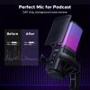 imageUGREEN 2K Webcam for PC Bundle with Gaming Microphone for PC 24bit96kHz