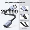 imageUGREEN 33FT HDMI Extender 8K60Hz HDMI 21 Extension Cable Male to Female Adapter Cord 4K240Hz HighSpeed 48Gbps Compatible with Switch 2Xbox Series XRoku StickBluray Laptop PC TV05FT