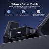 imageUGREEN BE6500 WiFi Adapter for Desktop PC WiFi 7 Dongle with 5GHz24GHz6GHz TriBand Dual High Gain Antennas USB 30 4KQAM WAP3SAE Only Compatible with Windows 1011