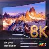imageUGREEN Bidirectional USB C to DisplayPort 14 Cable 8K60Hz 4K240Hz DisplayPort to USB C Bundle Active HDMI to Display Port Cable with USB Powered 4K60Hz 1080P120Hz