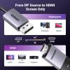 imageUGREEN DisplayPort to HDMI Cable 8K60Hz 4K240Hz Active DP 14 to 21 Cord Unidirectional HDR Dolby Bundle with HDMI 21 Cable 48Gbps 66FT Certified Ultra High Speed Cord Aluminum 8K