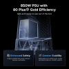 imageUGREEN External Graphics Dock with 850W Power Supply 80 Plus Gold Certification ATX 31 PSU OCuLinkampUSB4  64Gbps40Gbps Compatible with GPUs like NVIDIAAMDIntel for LaptopsHandheldsMini PCs