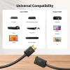 imageUGREEN HDMI Extension Cable 15FT Bundle with 3FT HDMI Male to Female Adapter Cord Compatible with Roku TV Stick PS5 PS4 Xbox Laptop PC Nintendo Switch
