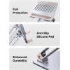 imageUGREEN Laptop Stand for Desk Laptop Riser Holder Foldable Portable Computer Stand Ergonomic Compatible with MacBook Pro Air Notebook and Tablets 10173 Inch