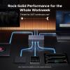 imageUGREEN Maxidok Thunderbolt 5 Dock Revodok 17 in 1 120Gbps M2 SSD Slot 3TBT5 Single 8KDual 6K240W Total Charging 25G SD 40 35mm Audio Docking Station for MacBooks amp Windows Laptops