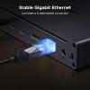 imageUGREEN Maxidok Thunderbolt 5 Hub Revodok 10 in 1 120Gbps with 3TBT5 Single 8K  Dual 6K 140W Total Power DP21 Gigabit Ethernet SDTF 30 Docking Station for MacBooks and Windows Laptops