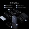 imageUGREEN Revodok Max 13in1 Thunderbolt 4 Docking Station 40Gbps with 3TBT4 Dual 4K60Hz max 180W Total Power 96W Laptop Charging 1Gbps Ethernet SDTF 30 35mm Audio