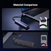 imageUGREEN USB 30 to Ethernet Adapter 5 in 1 Multiport Hub Bundle with 25Gb USB to Ethernet Adapter Ethernet to USB Adapter for Laptop Aluminum