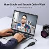 imageUGREEN USB to Ethernet Adapter 100 Mbps Bundle with Cat 8 Ethernet Cable 3FT Flat High Speed 40Gbps 2000Mhz Internet Cable