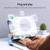 imageUGREEN USB to Ethernet Adapter 100 Mbps Bundle with Cat 8 Ethernet Cable 3FT Flat High Speed 40Gbps 2000Mhz Internet Cable