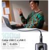 imageUGREEN Uno 100W Charger Bundle with Uno 33FT 100W USB C Cable for iPhone 1616 Plus16 Pro16 Pro Max15 MacBook ProAir iPad ProAir Galaxy S24 Ultra