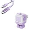 imageUGREEN 100W USBC Cable  30W USBC Robot GaN Charger Bundle  MultiPort HighPower  Compact Portable Fast Charging for Laptop Phone amp Travel