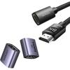 imageUGREEN 8K60Hz HDMI Extender Cable Bundle with HDMI Coupler 2 Pack 8K60Hz
