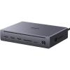 imageUGREEN Maxidok Thunderbolt 5 Hub Revodok 10 in 1 120Gbps with 3TBT5 Single 8K  Dual 6K 140W Total Power DP21 Gigabit Ethernet SDTF 30 Docking Station for MacBooks and Windows Laptops