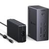 imageUGREEN Revodok Max 13in1 Thunderbolt 4 Docking Station 40Gbps with 3TBT4 Dual 4K60Hz max 180W Total Power 96W Laptop Charging 1Gbps Ethernet SDTF 30 35mm Audio