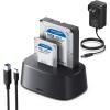 imageUGREEN DualBay Hard Drive Docking Station for 25 amp 35 SSD HDD Up to 48TB  USB C 30 to SATA IIIIII Hard Drive Enclosure Reader with Offline Clone and Duplicator Function Tool Free Installation