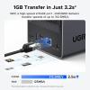 imageUGREEN NAS DXP4800 Pro 4Bay Desktop NAS Intel Core i31315U 6Core CPU 8GB DDR5 RAM Builtin 128G SSD 1x 10GbE 1x 25GbE 2X M2 NVMe Slots 4K HDMI Network Attached Storage DisklessDXP2800 2Bay  Diskless
