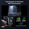 imageUGREEN NAS DXP480T Plus 4 Bay AllFlash SSD NAS Diskless Bundle with UGREEN LinkStation eGPU Dock with 850W Power Supply Compatible with GPUs Like NVIDIAAMDIntel for LaptopsHandheldsMini PCs