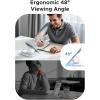 imageUGREEN 25W Magnetic Wireless Charger Stand Qi22 Certified MagSafe Compatible 2 in 1 Charging Station for iPhone 17 16 15 and AirPods Pro Pixel Office Desk Accessories BlackWhite