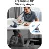 imageUGREEN 25W Magnetic Wireless Charger Stand Qi22 Certified MagSafe Compatible 2 in 1 Charging Station for iPhone 17 16 15 and AirPods Pro Pixel Office Desk Accessories BlackBlack