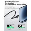 imageUGREEN USB C to Lightning Cable 3FT MFi Certified PD Fast Charging Phone Charger Cord Compatible with iPhone 1414 Pro14 Pro Max iPhone 131211XXRXS8 Series MacBook iPad AirPods Pro