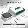 imageUGREEN Mac mini M4 Dock amp Stand with NVMe SSD Enclosure 3 USB A 10Gbps USB C Data Port SD Card Reader for Mac mini M4 M4 Pro