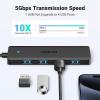imageUGREEN USB C Hub 4 Ports USB A Splitter UltraSlim USB Expander for Mouse Keyboard Flash Drive U Disk Printer Compatible with Laptop Desktop PC Xbox PS5 and More 33FT2 feet