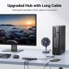 imageUGREEN USB C Hub 4 Ports USB A Splitter UltraSlim USB Expander for Mouse Keyboard Flash Drive U Disk Printer Compatible with Laptop Desktop PC Xbox PS5 and More 33FT2 feet