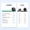 imageUGREEN FineTrack Mini2 Air Tracker Tags iOS Only 4 PackBluetooth Tracker Compatible with Apple Find My57 Year Battery Life Item Finder Smart Tag for KeysLuggage