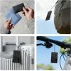 imageUGREEN FineTrack Slim Wallet Tracker Card iOS Only Bluetooth Air Tracker Tags Compatible with Apple Find My Smart Tags for WalletLuggage 7 Years Staying Power Apple MFi Certified