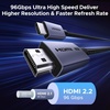 image:imageUGREEN 16K HDMI 22 Cable 96Gbps 66FT Ultra High Speed HDMI Cord Aluminum 4K480Hz 12K120Hz 8K240Hz HDCP 22amp23 Lip eARC HDR 10 Compatible with PS5BlurayRoku TVSwitch 2Mac mini M4